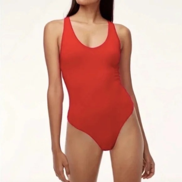 Aritzia Babaton Contour Racerback thong bodysuit - Picture 1 of 4